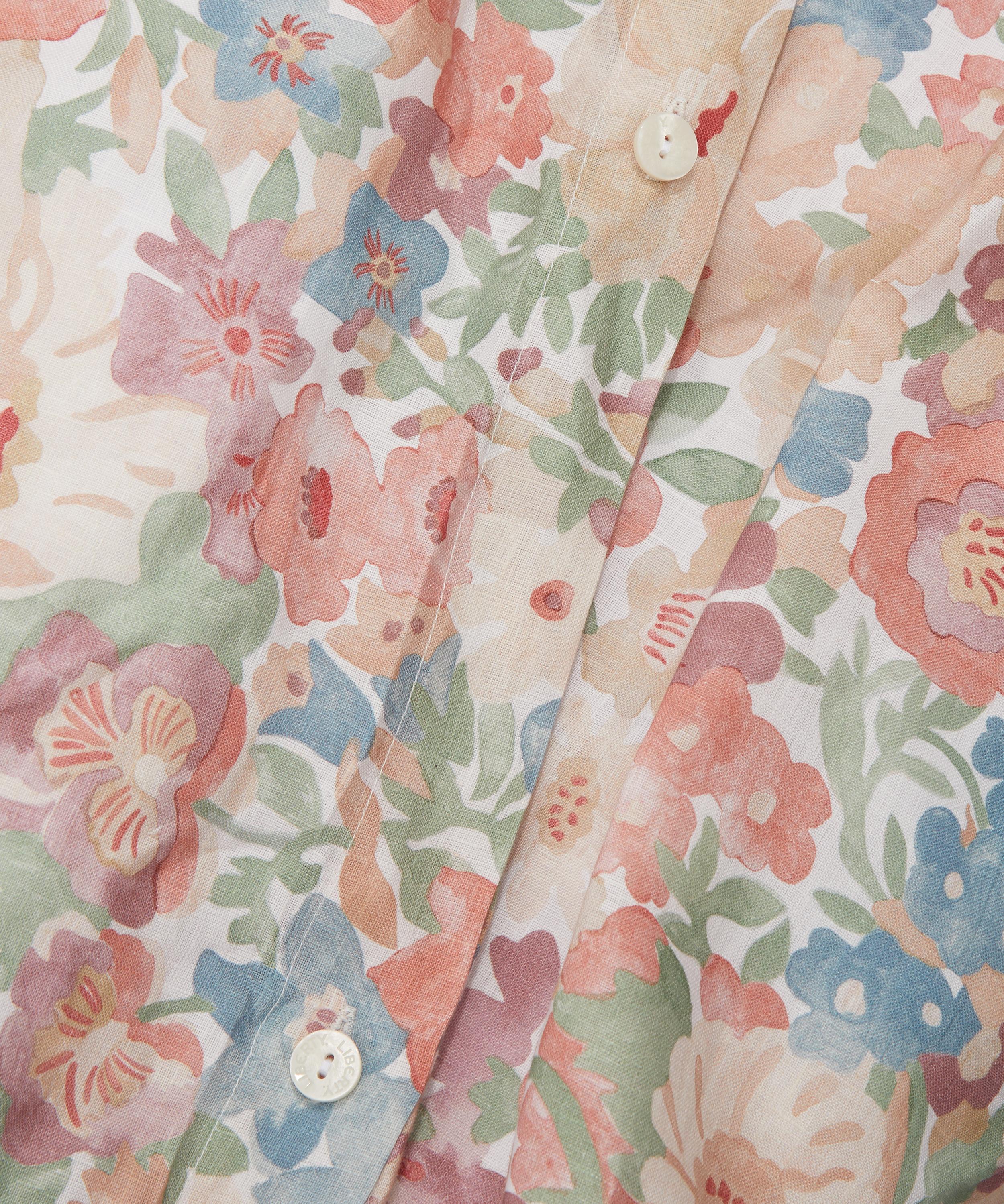 Liberty - Watercolour Thorpe Linen Super King Duvet Cover Set image number 3